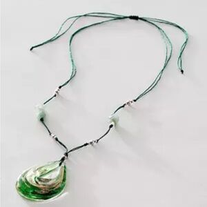 924. Free People Get Lost Cord Pendant Necklace